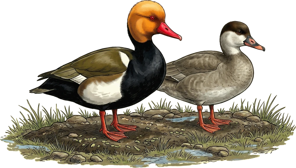 Red-crested Pochard