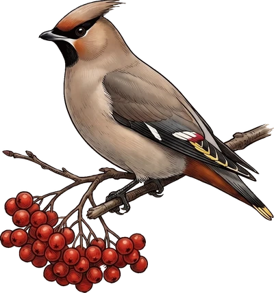 Bohemian Waxwing