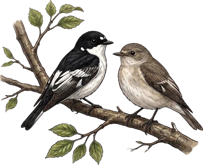 European Pied Flycatcher
