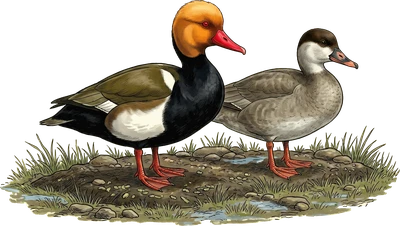 Red-crested Pochard