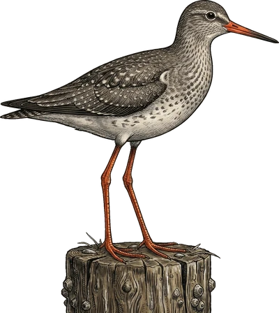 Common Redshank