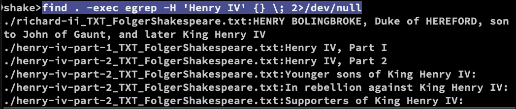 List the file which has the seach