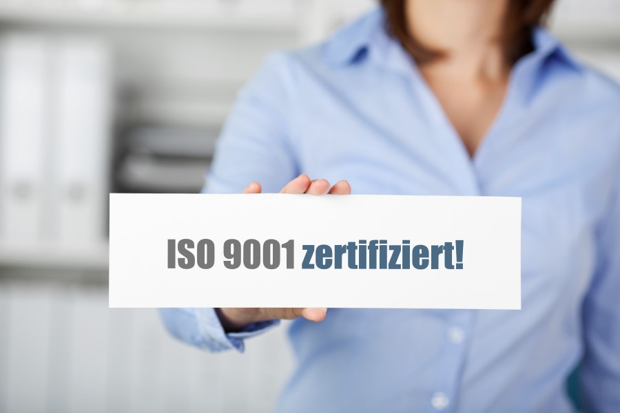  Arztpraxisreinigung ISO 9001 Zertifikat