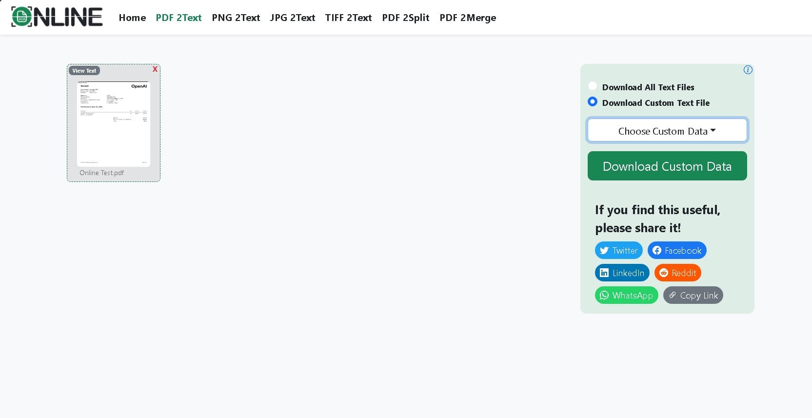 Interface View