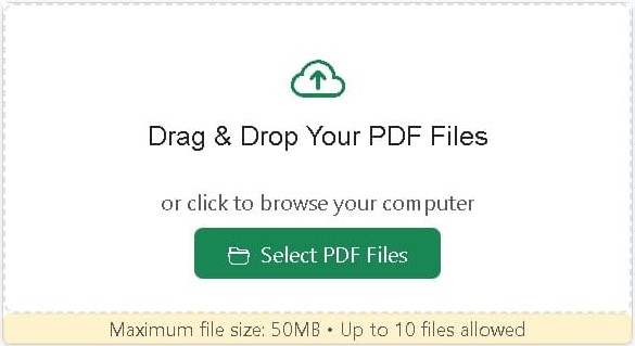 PDF Upload