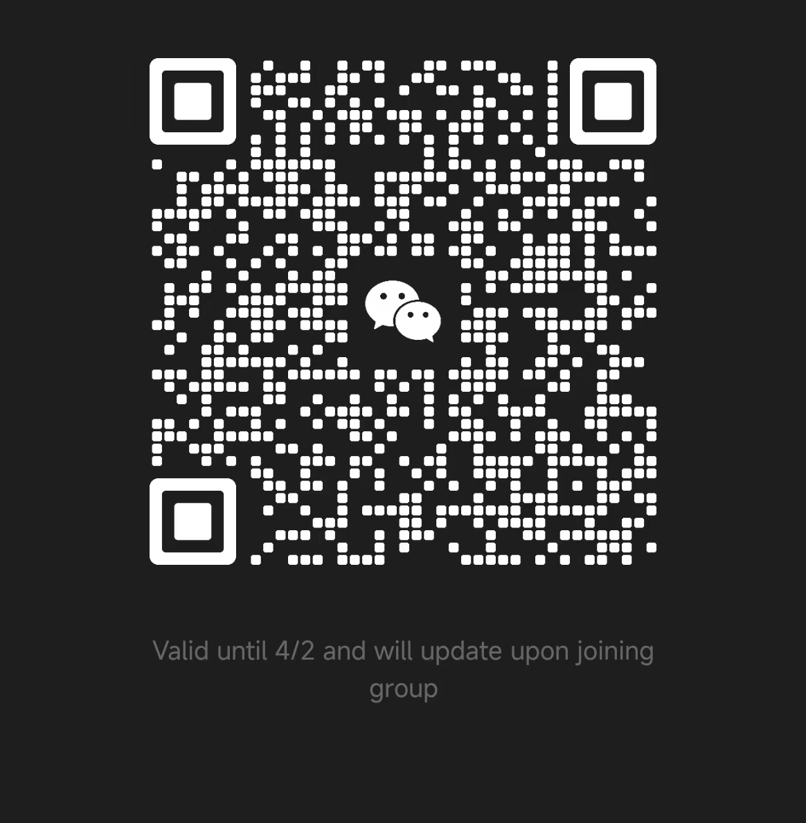 WeChat Group QR Code
