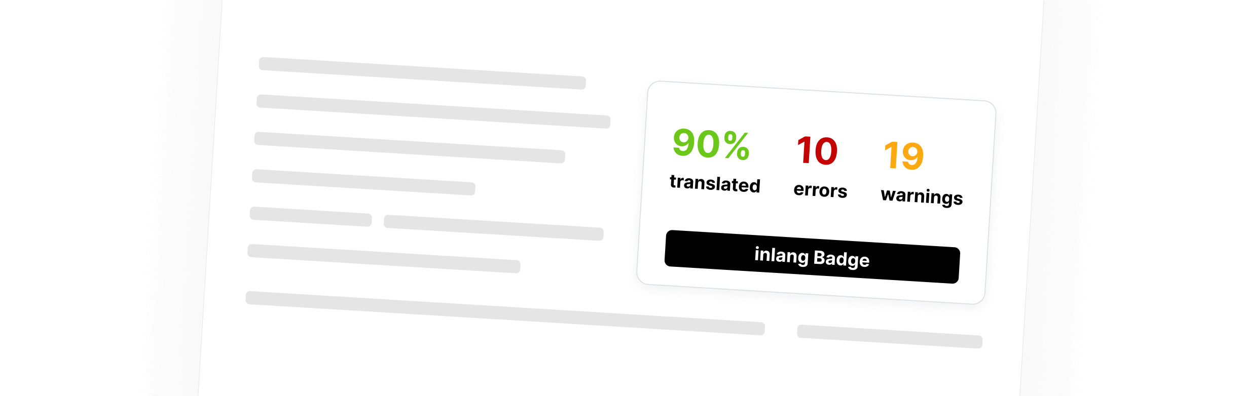 inlang translation status badge