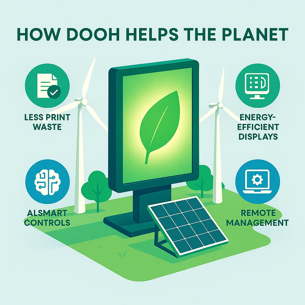 How DOOH Helps the Planet