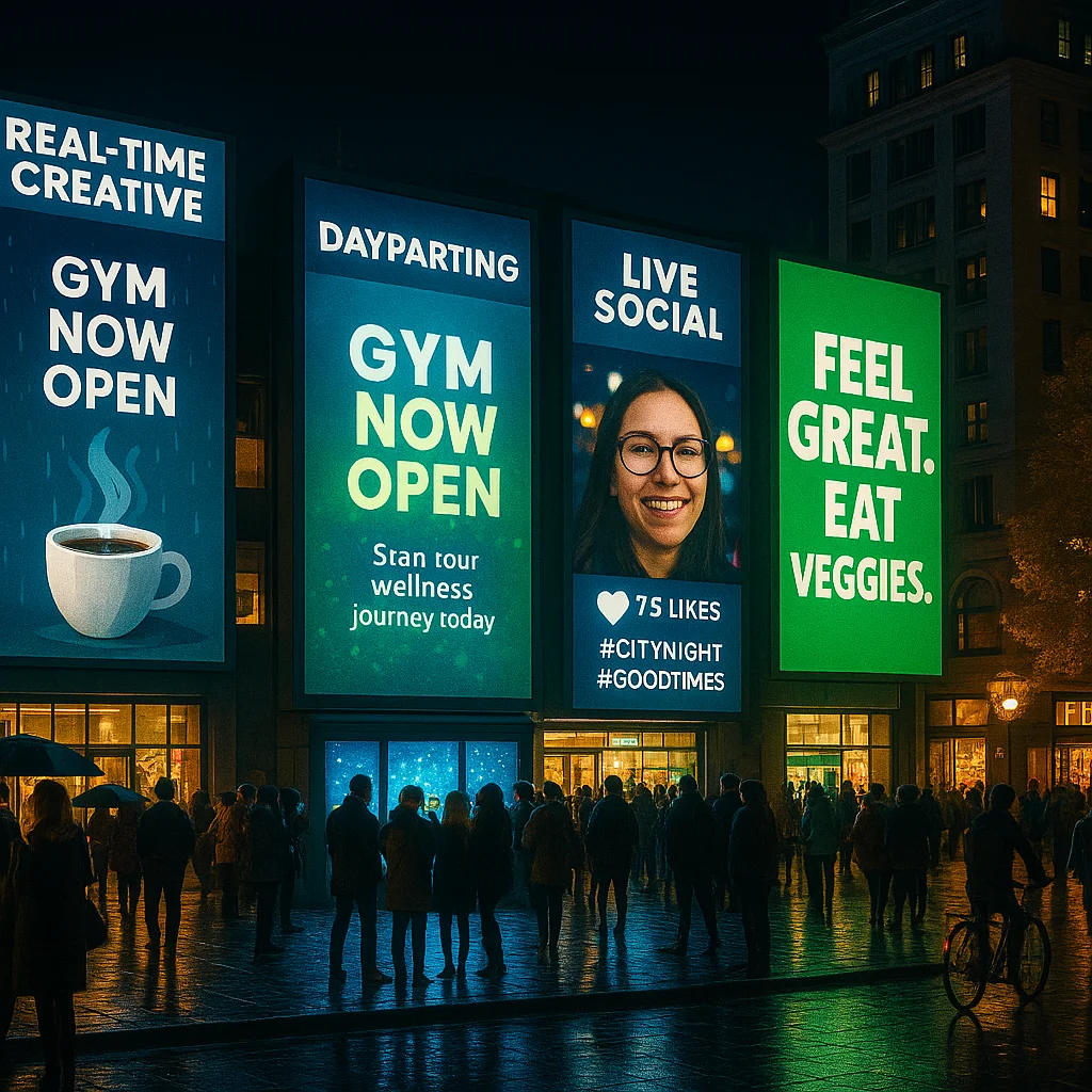Creative Strategies That Actually Work in DOOH Advertising