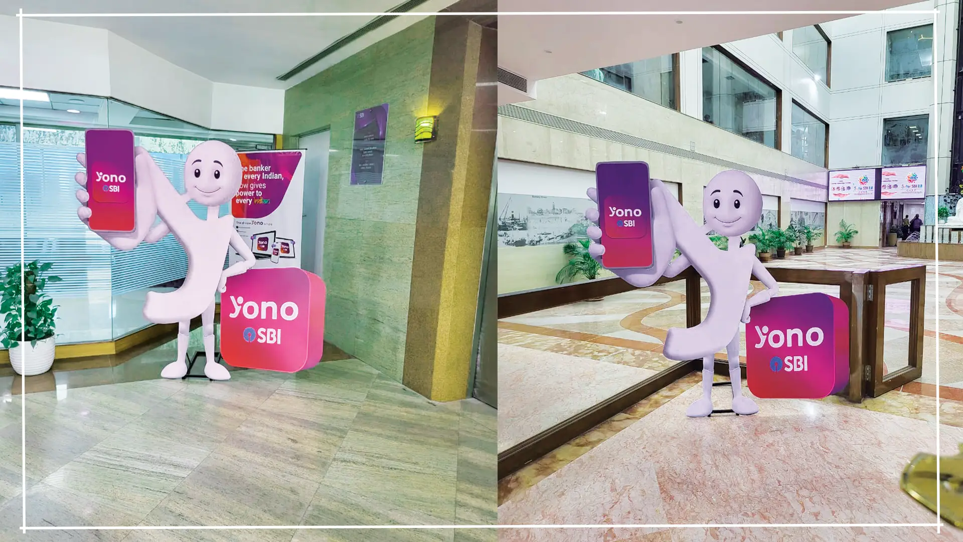 Brand Activation — Mascot & Standee Suite