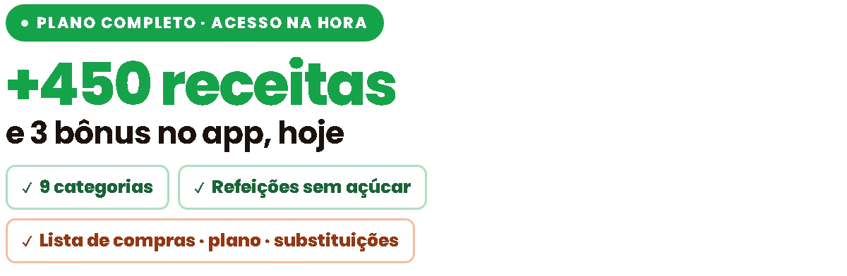 Come Sem Medo — Plano Completo