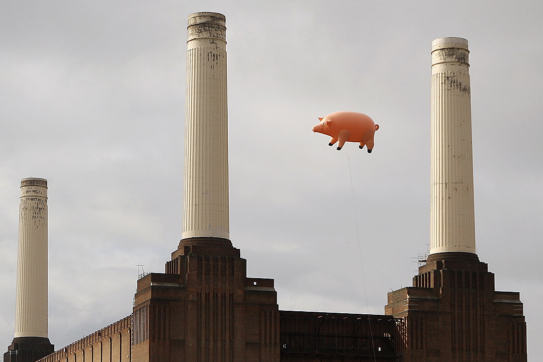 pig float in the sky