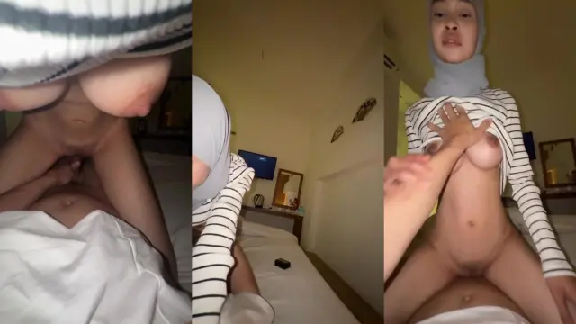 hjab cantik tobrut enak banget di ewe