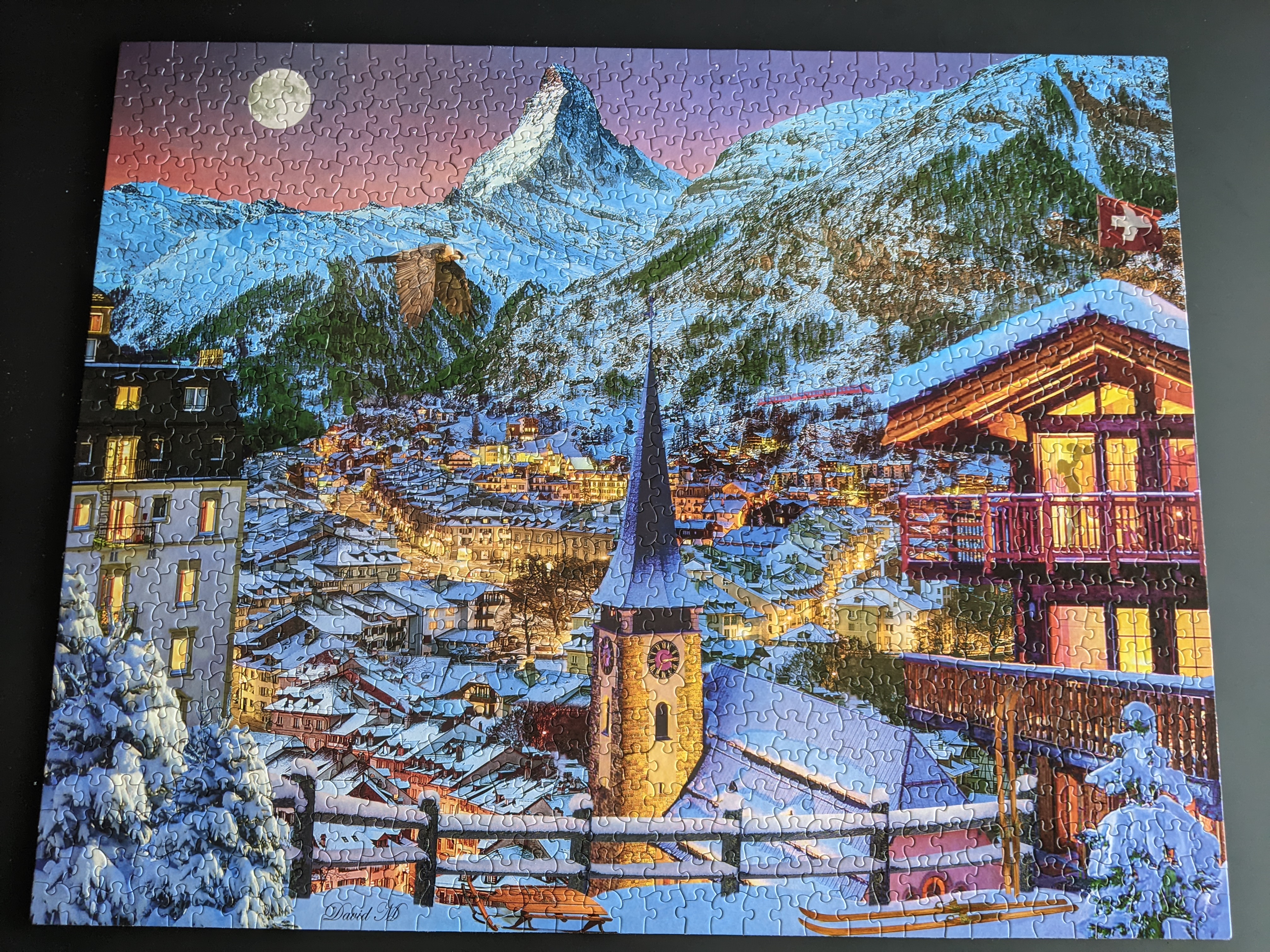Mountain Village Winter