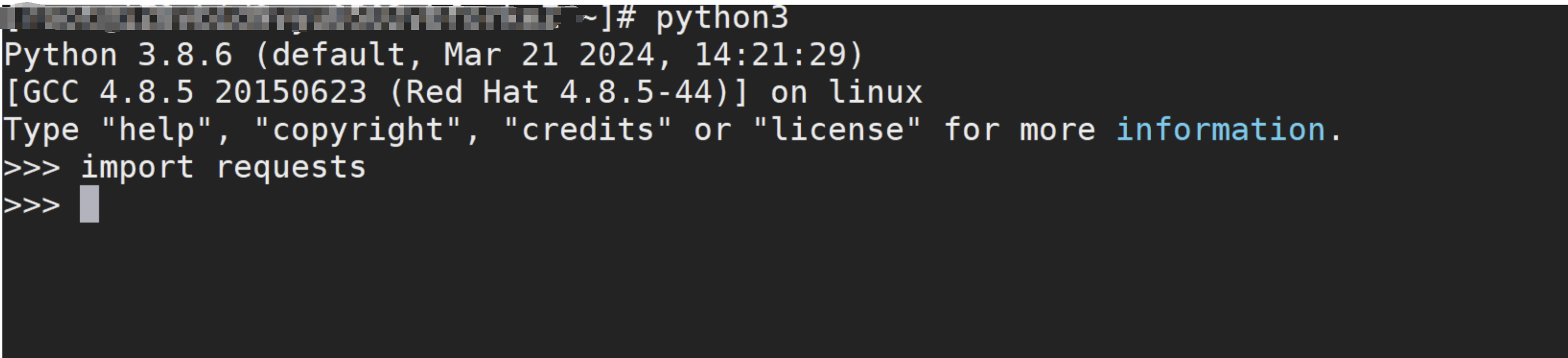 测试python3