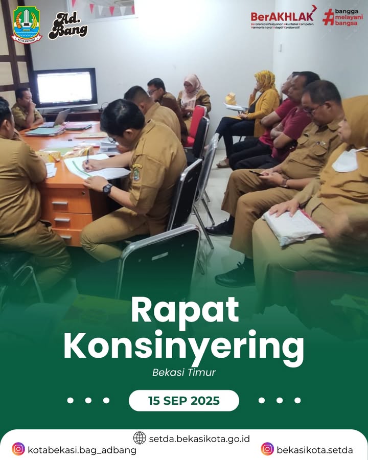 Bagian Administrasi Pembangunan Mengikuti Rapat Ko