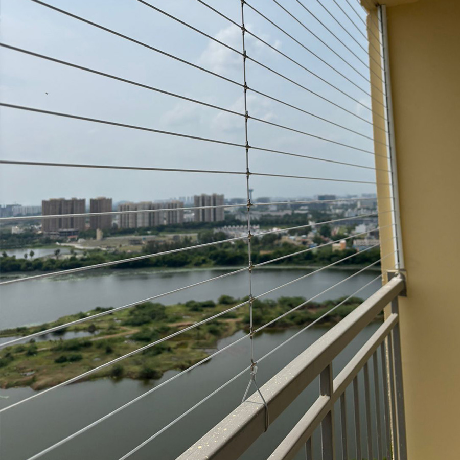 Invisible Grill For Balconies