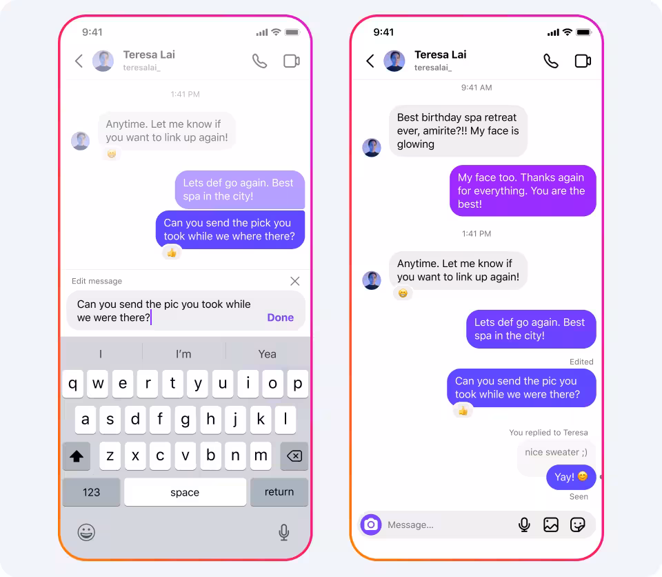 02 edit message