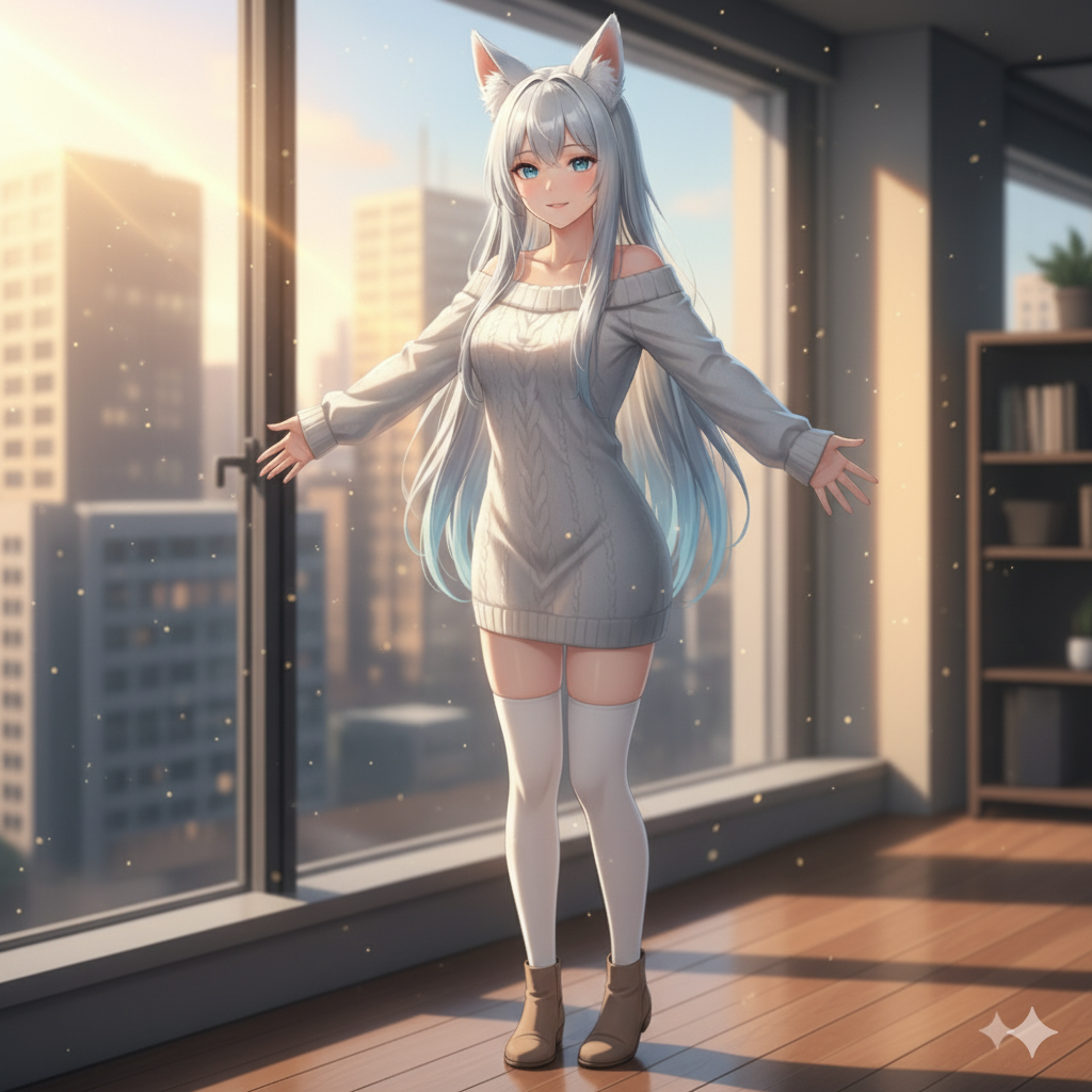 Full body image from head to toe