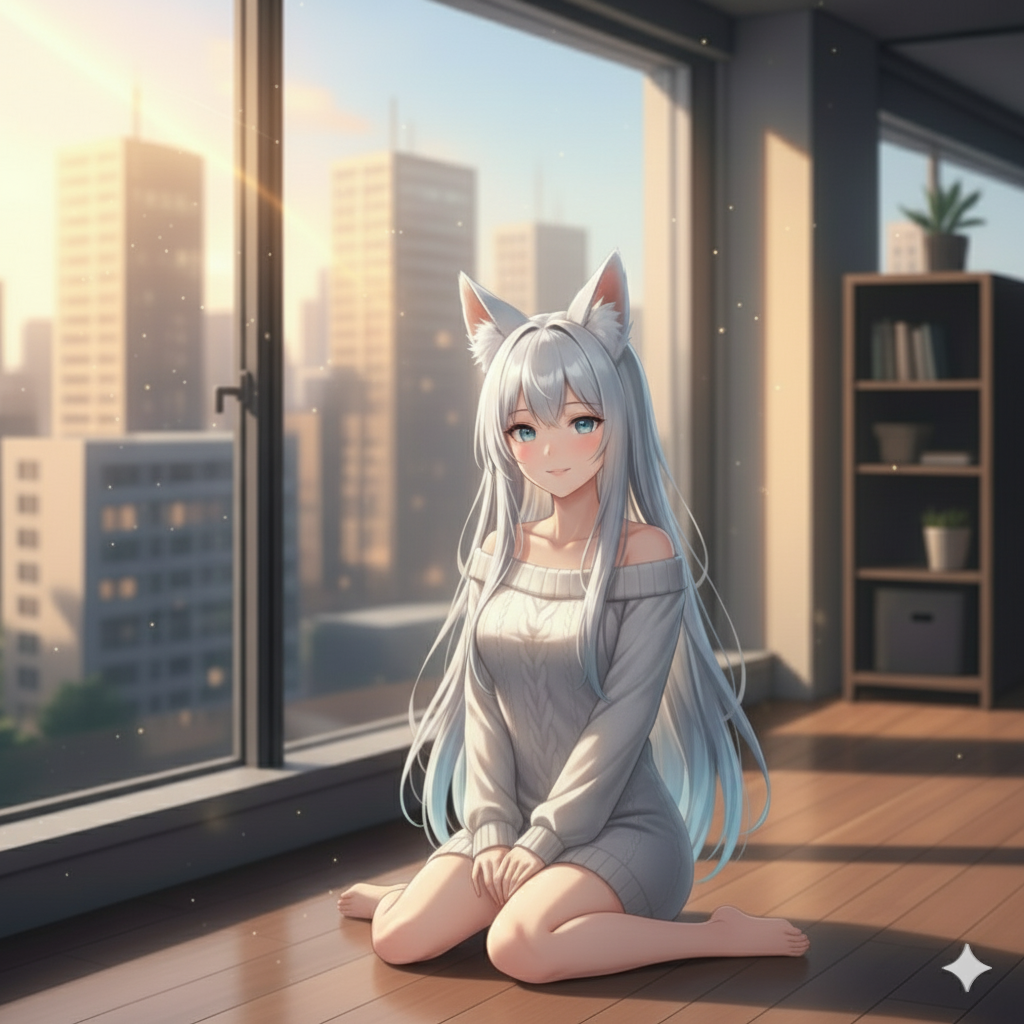 Sitting on floor with legs crossed