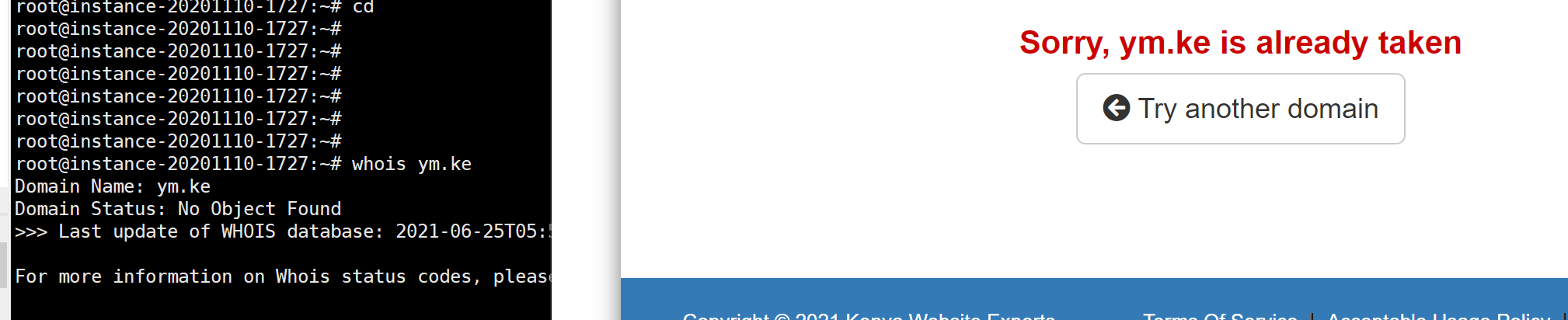 疑 .ke 域名二位不再开放注册-榆木-谷姐靓号网