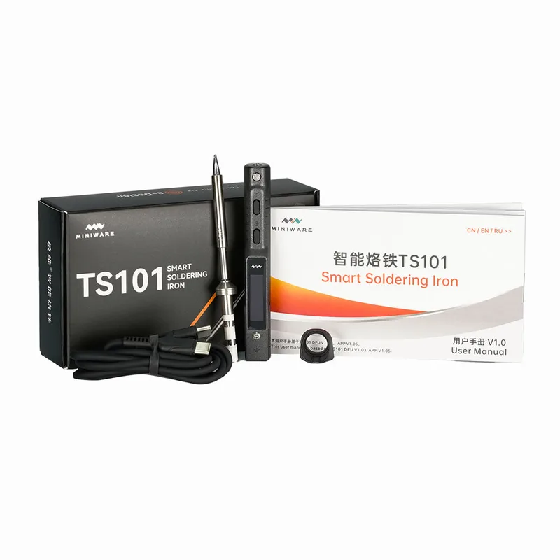 TS101 Smart Soldering Iron (USB-C or DC Power Input)