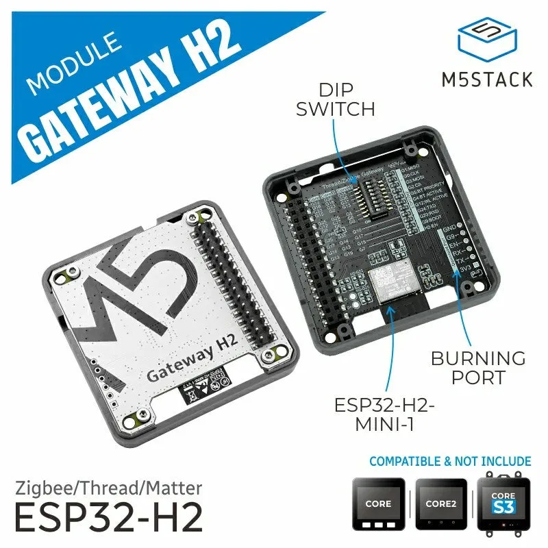 ESP32-H2 Thread/Zigbee ゲートウェイモジュール