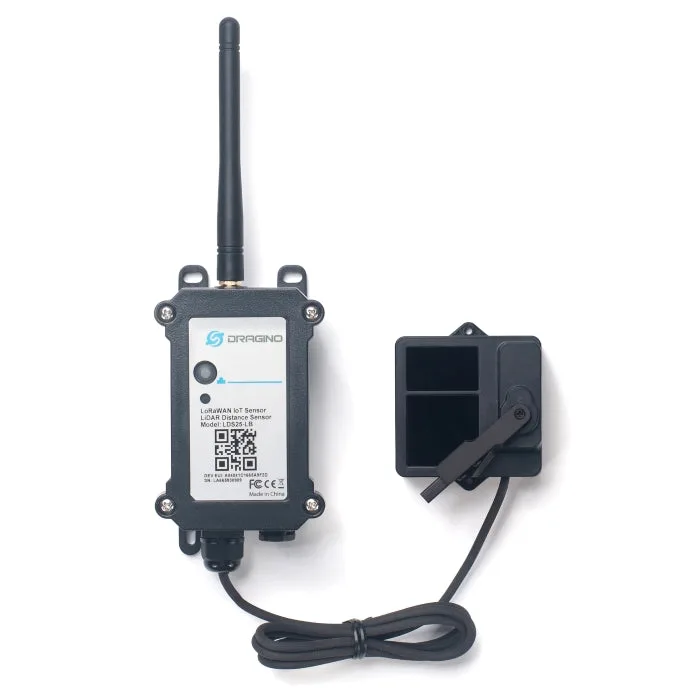 Dragino LDS25-LB-EU868 LoRaWAN LiDAR ToF-Distanzsensor mit Auto-Clean-Funktion