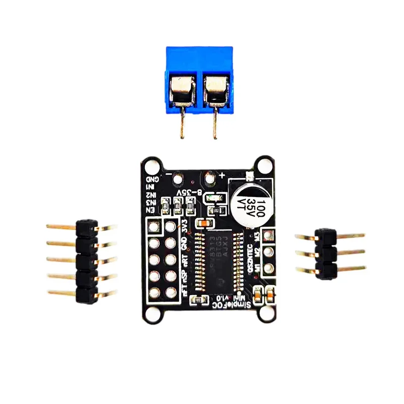 Simple FOC Mini v1.0 DRV8313 DC Brushless Motor Driver Board FOC Control Driver SVPWM Control DC 8-30V module