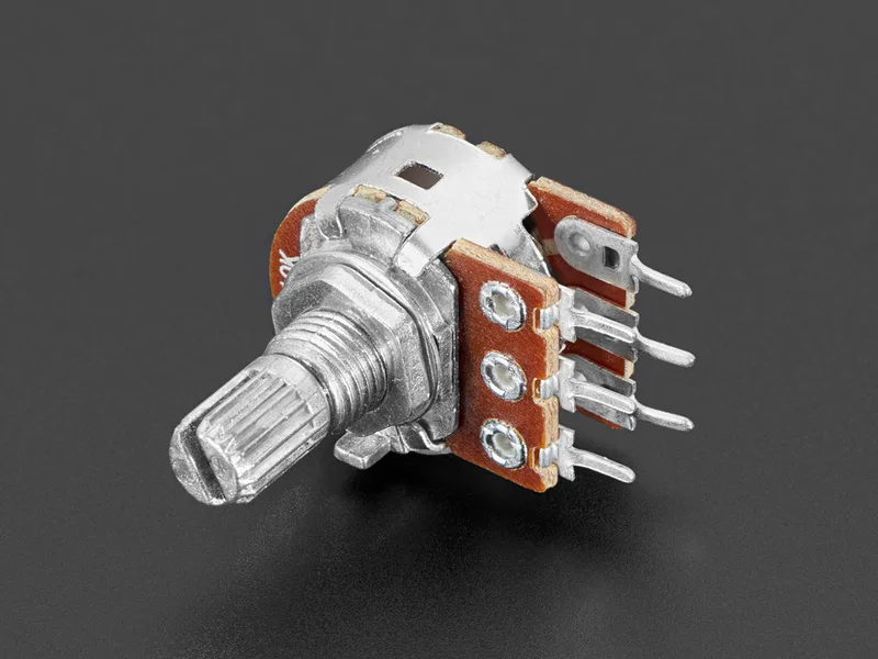 Panel Mount 10K Dual Log Potentiometer 10K Dual Log