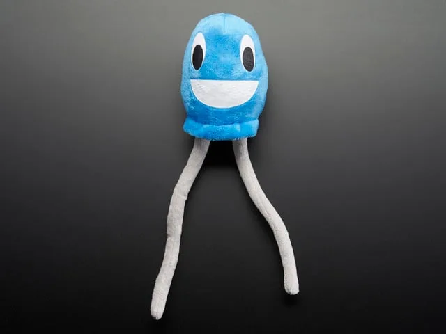 Billie the Blue LED - Circuit Playground Plushie