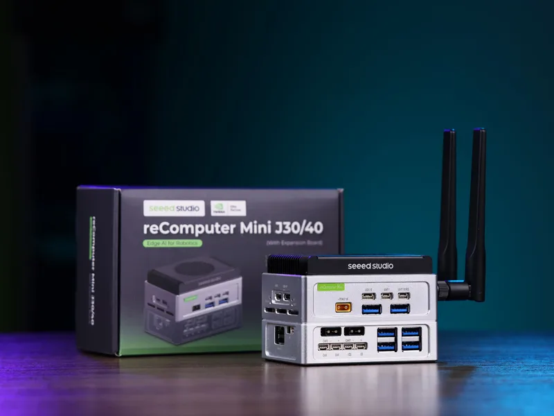 reComputer Mini J4012 with Extension - Intelligent Edge AI Computer with NVIDIA® Jetson™ Orin™ NX 16GB