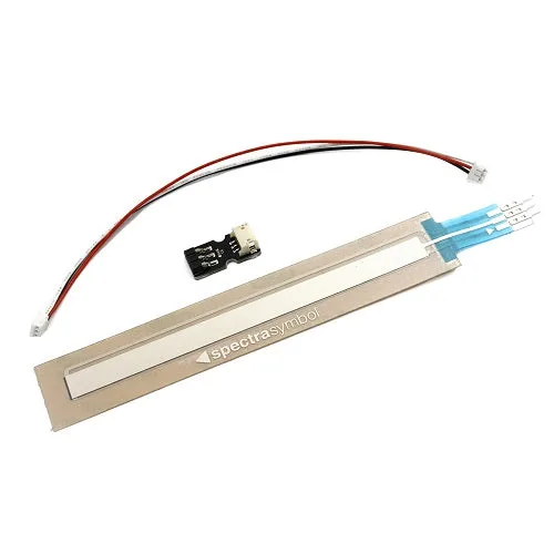 micro:bit用接触位置センサー100mm（コネクタータイプ）