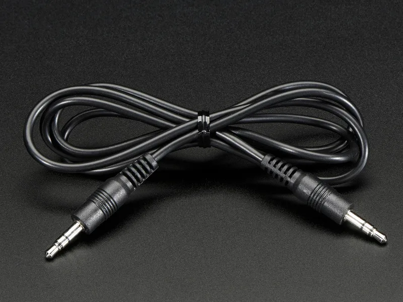 3.5mm Male/Male Stereo Cable 1m