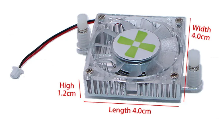 Cooling fan and heatsink 40x40x12
