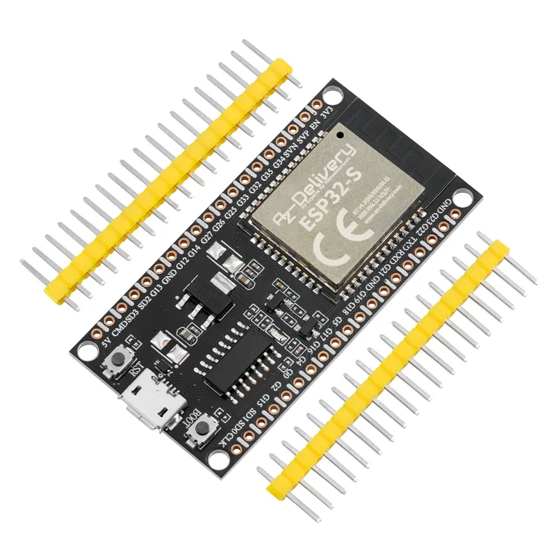 ESP32S Dev Kit C unverlötet NodeMCU Module WLAN WiFi Development Board mit CH340 und kompatibel mit Arduino