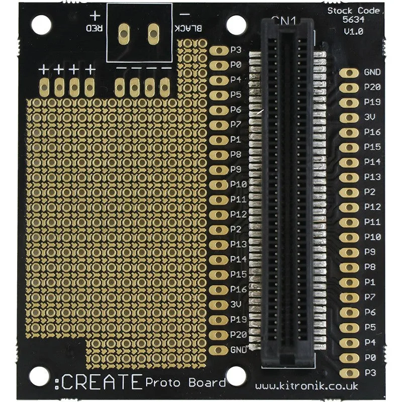 :CREATE Proto Board For BBC micro:bit
