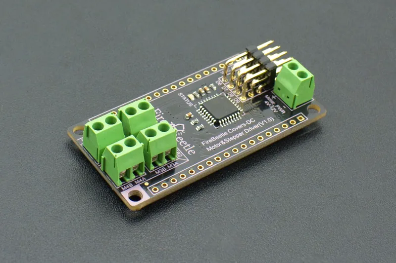 FireBeetle DC &amp; Stepper Driver: Control Motors Effortlessly