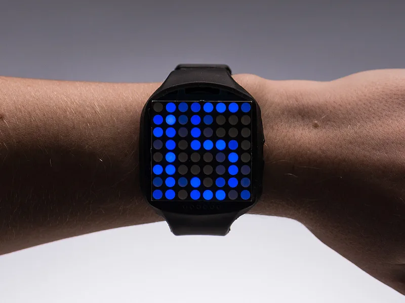 TIMESQUARE DIY Watch Kit - Blue Display Matrix