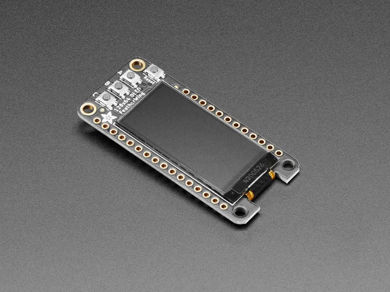Adafruit FeatherWing OLED - 128x64 OLED Add-on For Feather STEMMA QT / Qwiic