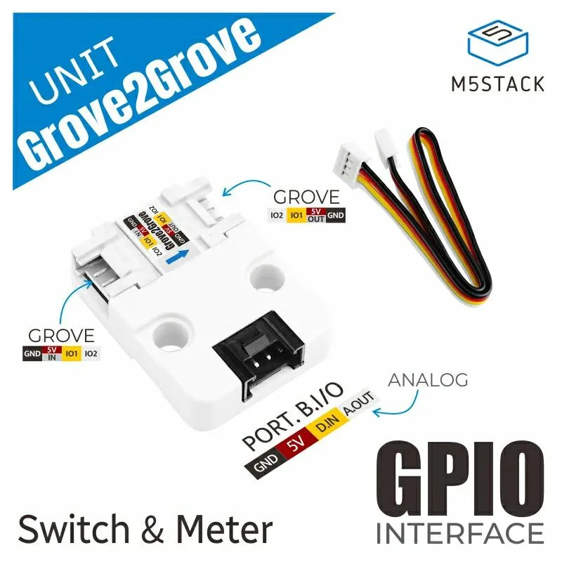 M5Stack用Grove2Grove 拡張ユニット