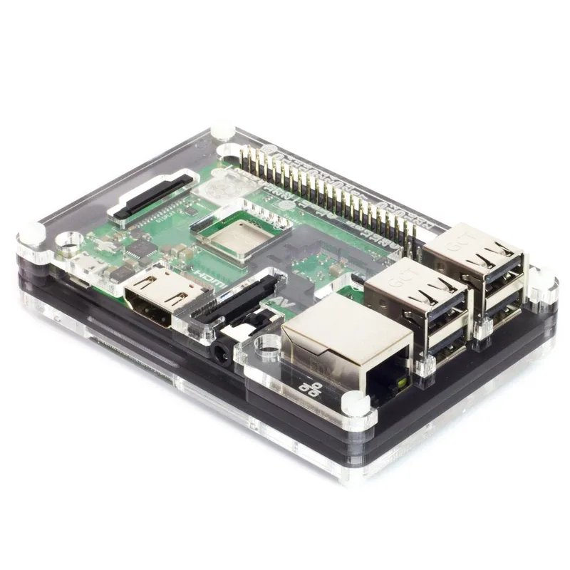 Pibow 3 B+ Coupé (Raspberry Pi 3 B+, 3, & 2)