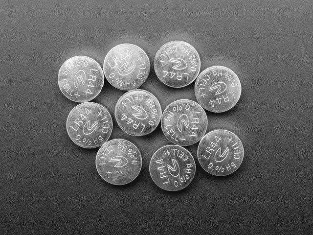 LR44 / AG13 1.5V Button Cell Batteries (10-pack)