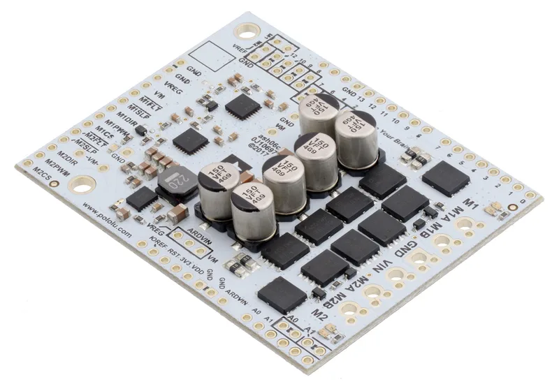 2517 - Pololu Dual G2 High-Power Motor Driver 18v22 Shield