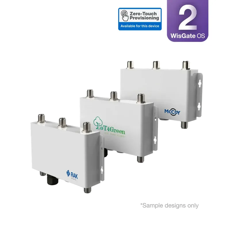WisGate Edge Prime | IP65 Outdoor Gateway for LoRaWAN® | RAK7240V2(No LTE) / RAK7240CV2(With LTE)