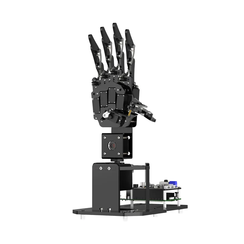 Hiwonder uHandPi Raspberry Pi 5 AI Robotic Hand, AI Vision Recognition and Tracking, Python Programming, Deep Learning