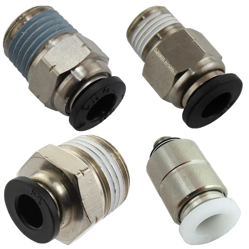Ships from Sydney - Pneumatic Fitting Straight 1/4 in. Tube to Thread