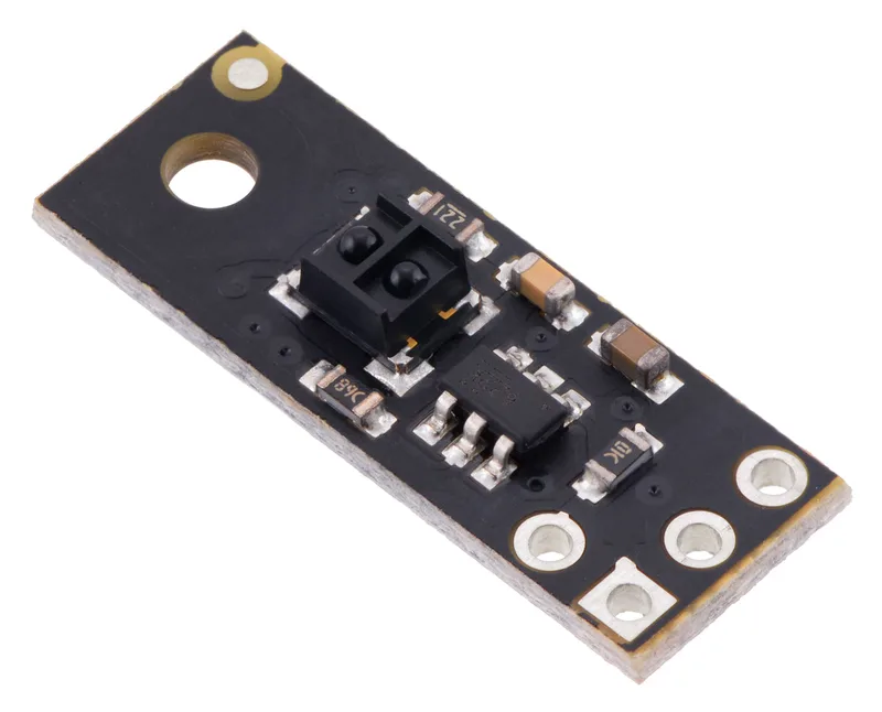 QTRX-MD-01RC Reflectance Sensor: 1-Channel, 7.5mm Wide, RC Output, Low Current