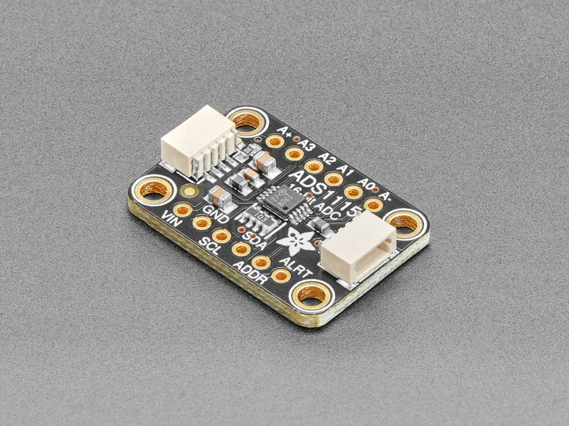 ADS1115 16-Bit ADC - 4 Channel with Programmable Gain Amplifier - STEMMA QT / Qwiic