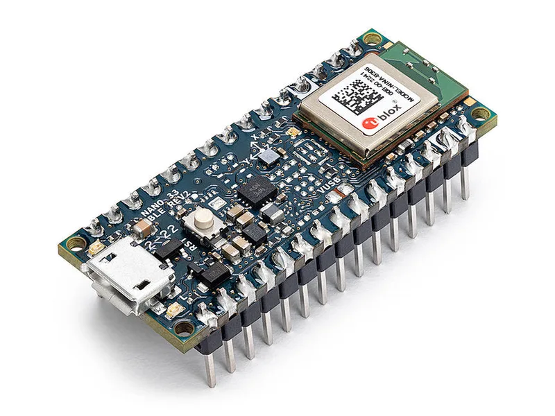 Arduino Nano 33 BLE Rev2 with headers